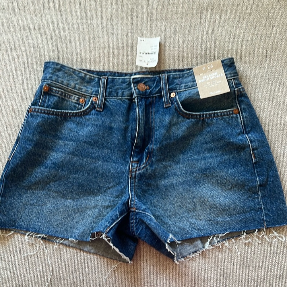 MADEWELL Relaxed Denim Shorts